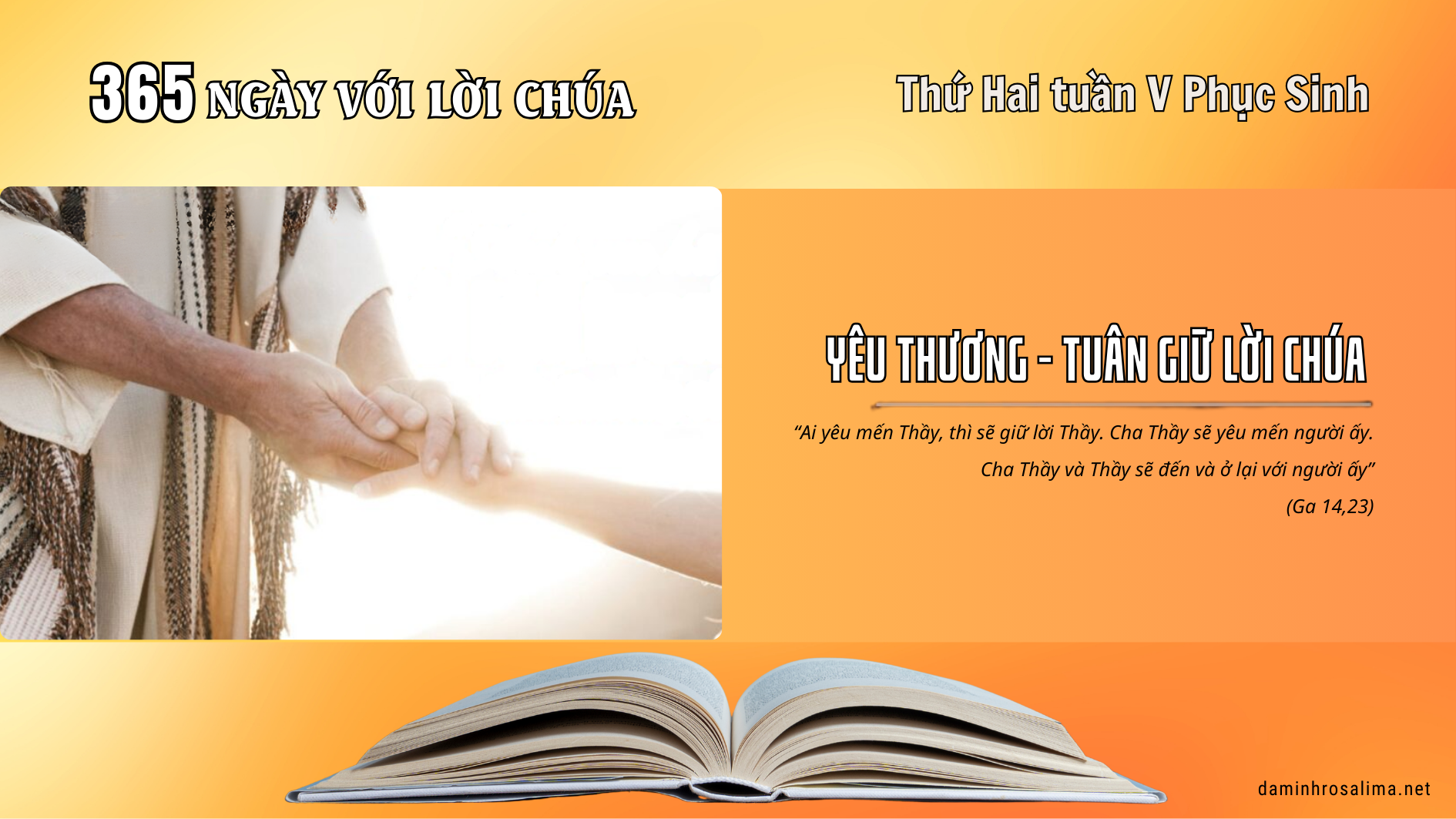 Thứ Hai tuần V Phục Sinh